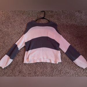 cropped AE sweater